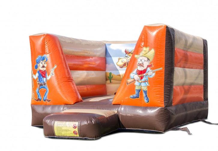 Te koop Springkussen Mini Open Western, Hobby en Vrije tijd, Feestartikelen | Verhuur, Nieuw, Overige, Ophalen