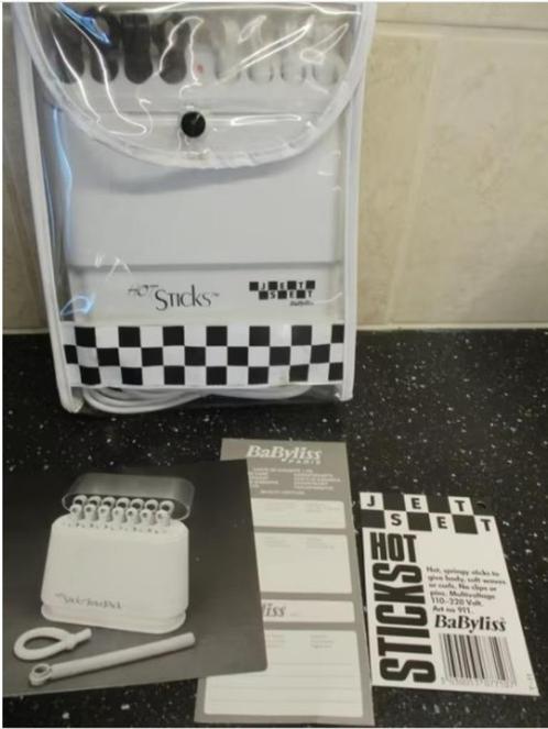BABYLISS HOT STICKS JET SET NIEUW, Sieraden, Tassen en Uiterlijk, Uiterlijk | Haarverzorging, Nieuw, Overige typen, Ophalen of Verzenden