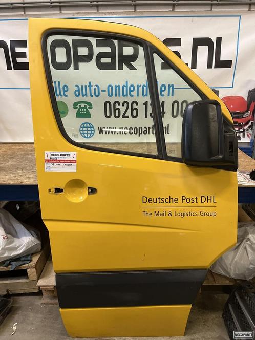 MERCEDES SPRINTER PORTIER DEUR COMPLEET ORIGINEEL, Auto-onderdelen, Carrosserie en Plaatwerk, Bumper, Mercedes-Benz, Gebruikt