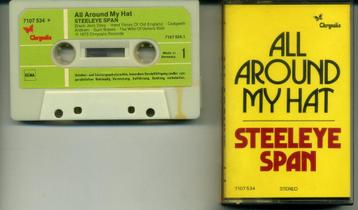 Steeleye Span - All Around My Hat cassette 1975 9 nrs ZGAN beschikbaar voor biedingen