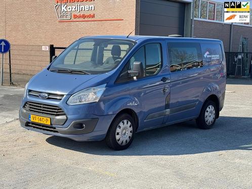 Ford Transit Custom 290 2.2 TDCI L1H1 DUBBELE CABINE, Auto's, Bestelauto's, Bedrijf, Te koop, ABS, Airconditioning, Bochtverlichting