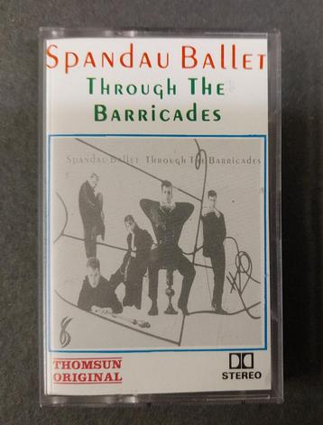 Spandau Ballet CASSETTE Saoedi Arabie Through the barricades beschikbaar voor biedingen