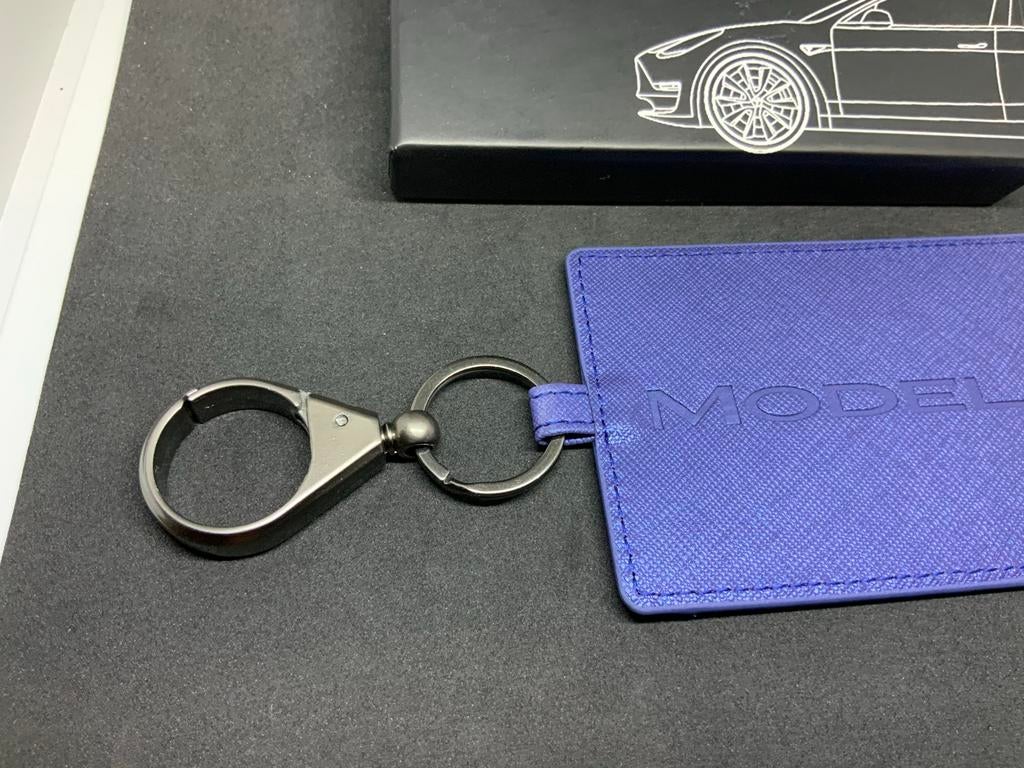 Tesla Model 3 Blauwe Pashouder - Nieuw, Auto diversen, Auto-accessoires, Ophalen of Verzenden, Nieuw