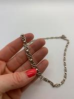 V828 Prachtige antieke zilveren ketting, Ophalen of Verzenden, Zilver, Ketting