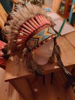 Indianen Hoofdtooi - (replica) voor Carnaval of themafeest, Carnaval, Maat 42/44 (L), Ophalen of Verzenden, Zo goed als nieuw