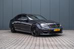 Mercedes-Benz C-Klasse 6.2 C63 AMG facelift 2011 Zwart, Auto's, Mercedes-Benz, Automaat, Achterwielaandrijving, 457 pk, Zwart