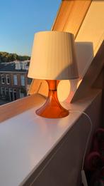 Oranje lamp, Huis en Inrichting, Lampen | Tafellampen, Ophalen, Zo goed als nieuw, Minder dan 50 cm