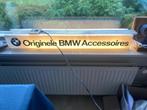 Reclame bord bmw met tl verlichting, Verzamelen, Merken en Reclamevoorwerpen, Ophalen, Gebruikt, Lichtbak of (neon) lamp