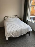 IKEA BED KOPARDAL - 140x200, Huis en Inrichting, Ophalen, Gebruikt, Zwart, Tweepersoons