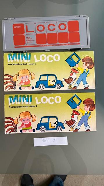 Mini loco doos en 2 boekjes taal 1 en 2 beschikbaar voor biedingen