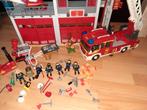 Playmobil Brandweer kazerne, politiebureau en meer., Kinderen en Baby's, Speelgoed | Playmobil, Complete set, Zo goed als nieuw