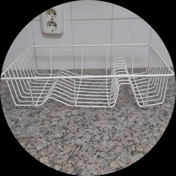 Draadmand afdruiprek wit  beschikbaar voor biedingen