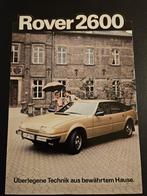 Brochure Rover 2600 1979, Ophalen of Verzenden, Zo goed als nieuw, Overige merken