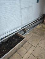 Elektrisch zonnescherm 5 meter breed, Tuin en Terras, Ophalen, Gebruikt, 450 cm of meer, Elektrisch