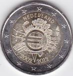 2 euro 2012 Nederland - 10 jaar euromunt / TYE - vrijwel UNC, Ophalen of Verzenden, Overige landen, 2 euro, Losse munt