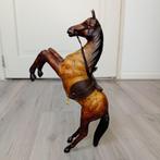 vintage lederen paard, Ophalen of Verzenden
