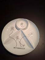 Prachtige schaal van Riverdale, doorsnee 27,5 cm, Ophalen of Verzenden, Overige stijlen, Porselein, Schaal of Schalen