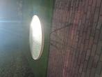 ronde tuintafel met glasplaat, Ophalen of Verzenden, Gebruikt, Rond, Aluminium