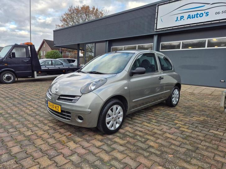 Nissan Micra 1.2 Visia NIEUWE APK AIRCO, Auto's, Nissan, Bedrijf, Te koop, Micra, ABS, Airbags, Airconditioning, Centrale vergrendeling