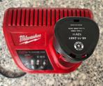 Milwaukee Oplader+accu, Doe-het-zelf en Verbouw, Ophalen of Verzenden, Gebruikt