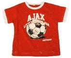 Ajax baby t-shirt soccer rood - maat 62/68, Ajax, Nieuw, Ophalen of Verzenden, Jongetje
