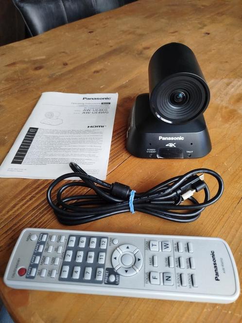 Professionele videocamera Panasonic AW-UE4KG met a.b.!, Audio, Tv en Foto, Videocamera's Digitaal, Zo goed als nieuw, Geheugenkaart