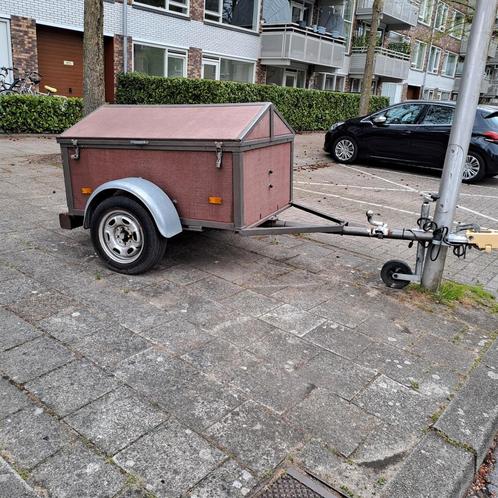Iconische bagagewagen met puntdak, Caravans en Kamperen, Kampeeraccessoires, Gebruikt, Ophalen
