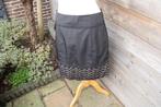Rok zwart/ beige Max mara kant mt 38 Vaste prijs, Maat 38/40 (M), Zwart, Max Mara, Ophalen of Verzenden