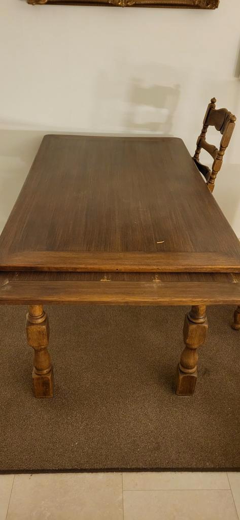 Eettafel met verlengstukken, Huis en Inrichting, Tafels | Eettafels, Ophalen of Verzenden