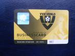Businessclubcard  VVV Venlo 2011/2012. Oranje ongelopen, Verzamelen, Sportartikelen en Voetbal, Overige binnenlandse clubs, Zo goed als nieuw