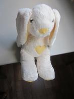 MC PB26 9050 Ledeberg roomwit met geel superzacht konijn knu, Ophalen of Verzenden, Nieuw, Konijn