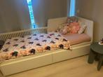 uitschuifbaar bed flekke ikea, Huis en Inrichting, Slaapkamer | Bedden, Ophalen, 90 cm, Eenpersoons, Wit