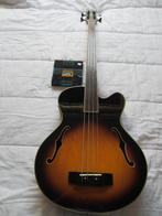 Samick HFB-590-FL_TS  Akoestische Basgitaar, Ophalen, Zo goed als nieuw, Semi-akoestisch, Fretloos