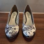 Leuke, nette pumps St. Oliver maat 39, Pumps, Verzenden, Zwart, Zo goed als nieuw