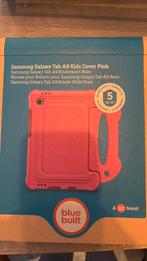 Samsung Galaxy Tab A9 Kids cover roze hoes tablet, Computers en Software, Tablet-hoezen, Ophalen of Verzenden, Nieuw, Bescherming voor- en achterkant