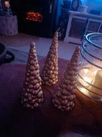 3Riviera Maison goudkleurige kaarsen, Huis en Inrichting, Woonaccessoires | Wereldbollen, Ophalen of Verzenden