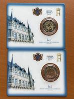 2 Euro Luxemburg 2025 BU 2 x Coincard Hendrik en Schuman, Ophalen of Verzenden, Luxemburg, 2 euro, Setje