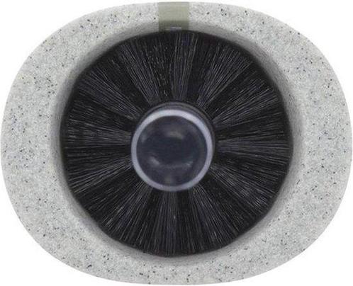2 stuks Wenko Brosse WC design nature Puro - Gris clair, Huis en Inrichting, Badkamer | Badtextiel en Accessoires, Nieuw, Overige typen