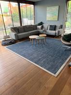 Mooi blauw vloerkleed, Huis en Inrichting, Stoffering | Tapijten en Kleden, Ophalen, Blauw, Vierkant, 200 cm of meer