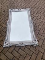 Grote barok zilveren wandspiegel - 88x148 cm, Ophalen, Gebruikt, 100 tot 150 cm, 75 tot 100 cm