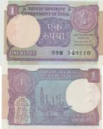 INDIA 1992 1 rupee #78g UNC-, Postzegels en Munten, Bankbiljetten | Azië, Verzenden, Zuid-Azië