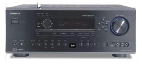 Onkyo tuner versterker, Audio, Tv en Foto, Versterkers en Receivers, Zo goed als nieuw, Stereo, Onkyo, Ophalen