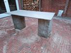 Tuintafel natuursteen, Ophalen, Gebruikt, Rechthoekig, Overige materialen