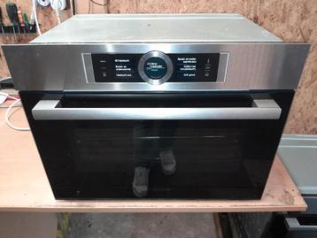 NIEUW MODEL BOSCH CSG636BS1 HETELUCHTOVEN MET STOOMFUCTIE  beschikbaar voor biedingen