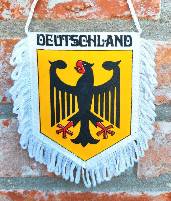 Duitsland 1980 prachtig vaantje vaan wimpel, Verzamelen, Sportartikelen en Voetbal, Zo goed als nieuw, Vaantje of Sjaal, Buitenlandse clubs