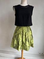 karen millen jurk zwart geel maat 36, Karen Millen, Verzenden, Zwart, Zo goed als nieuw