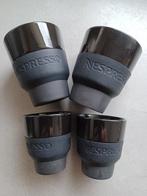 Nespresso bekers zwart, Ophalen of Verzenden, Zo goed als nieuw, Overige stijlen, Kop(pen) en/of Schotel(s)