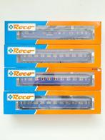 4x Roco 44291/44296/44385 NS Plan D-rijtuig met verlichting, Gebruikt, Gelijkstroom, Wagon, Ophalen of Verzenden