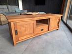 Tv meubel, side table, tv kast. Teak, Huis en Inrichting, Kasten | Televisiemeubels, Ophalen, Gebruikt, 100 tot 150 cm, Teakhout