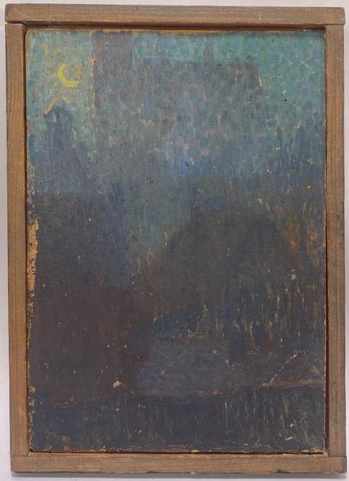 Schilderij Leo Gestel begin 20e eeuw, Antiek en Kunst, Kunst | Tekeningen en Foto's, Ophalen of Verzenden